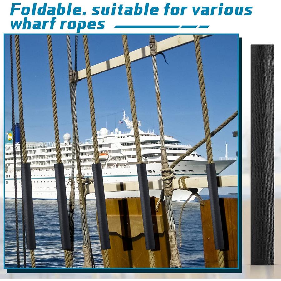 【並行輸入品】8 Pcs Dock Line Chafe Guard 16 Inches Length Secure Chaf ...