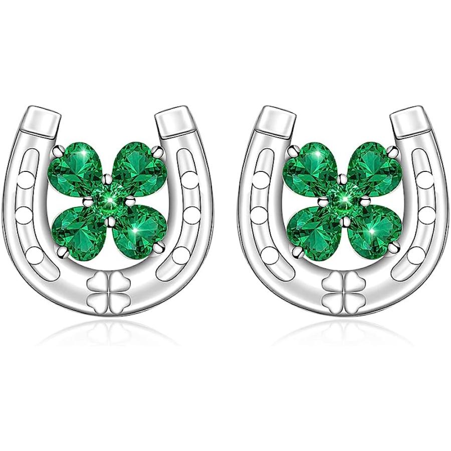 並行輸入品】シャムロックピアス レディース 聖パトリックデー 