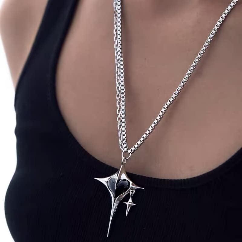 【並行輸入品】Pooyikoi Small design cross pendant necklace female clavicle chain i_2