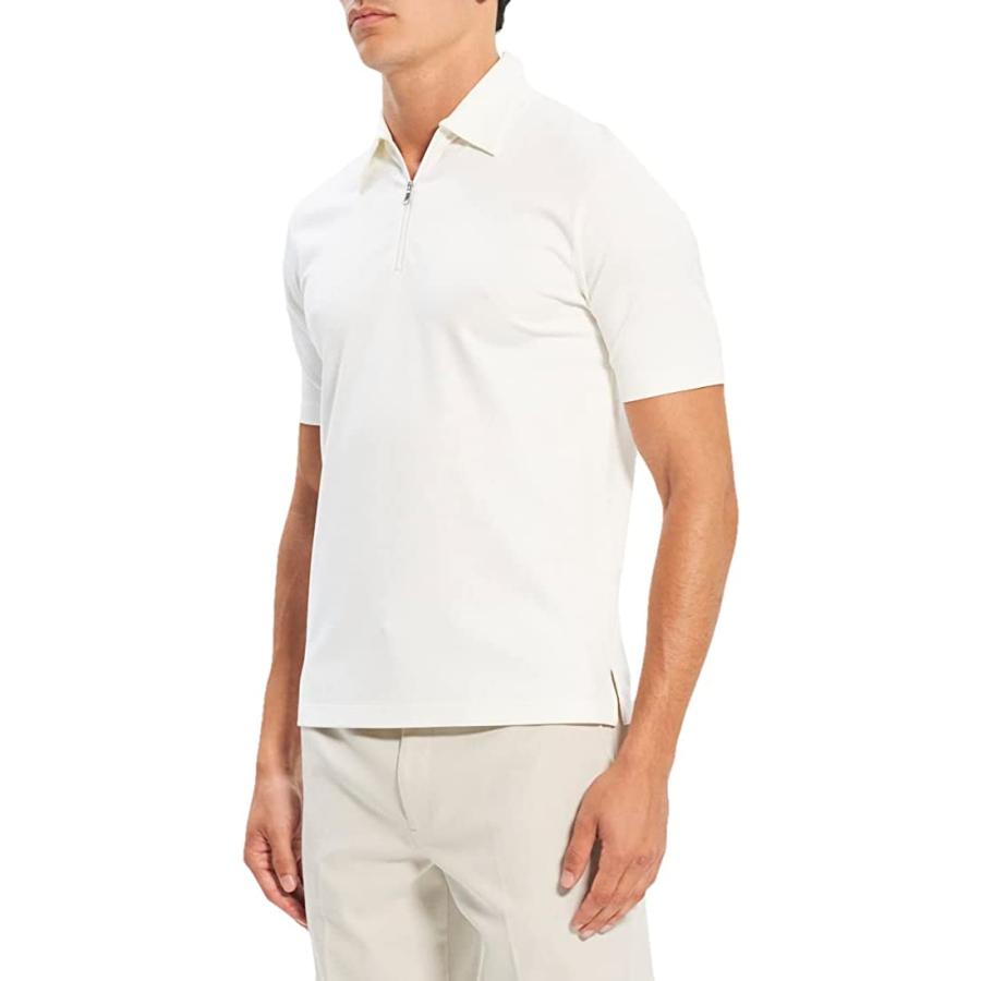 Theory Ryder Qz Pl ポロシャツ ホワイト 新品 並行輸入品】Theory Men's Ryder QZ PL.Relay JE White : DreamFactory