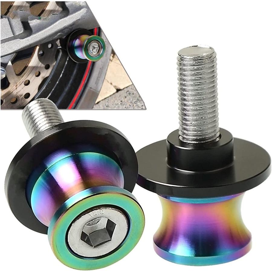【並行輸入品】RAICAR Motorcycle Stand Screw Swingarm Spools Slider for Yamaha FZ6_5