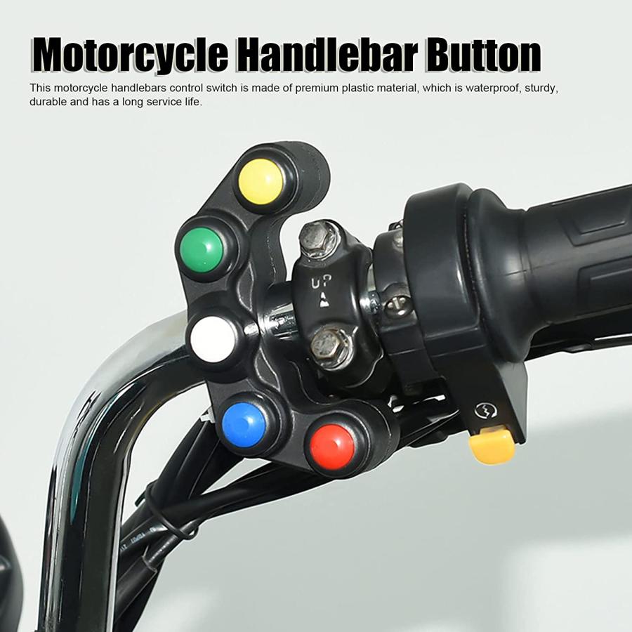 【並行輸入品】Motorcycle Handlebars Control Switch  Motorcycle Handlebar Modifiedの画像