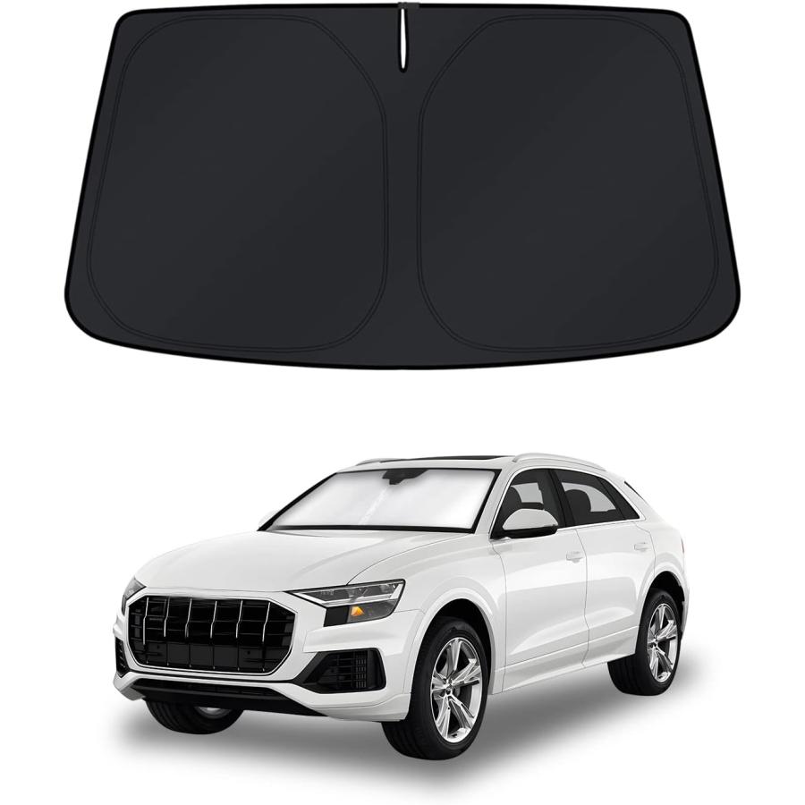 並行輸入品】KUST フロントガラスサンシェード Audi Q8 2019