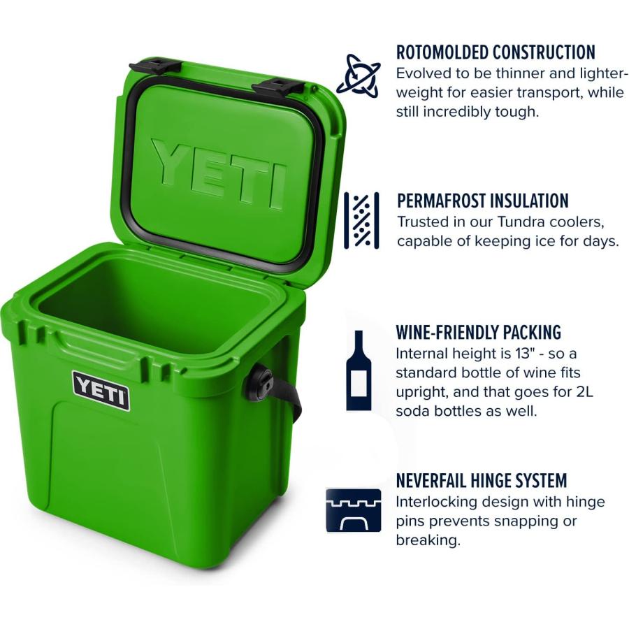 Snow Peak - YETI 24 ライトグリーン YETI 【即納】イエティ COOLERS Roadie 24 SAGEBRUSH GREEN