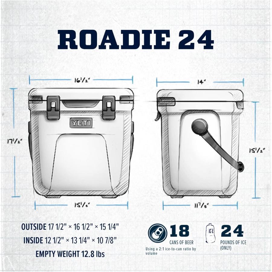 並行輸入品】Yeti Roadie 24 クーラー キャノピーグリーン