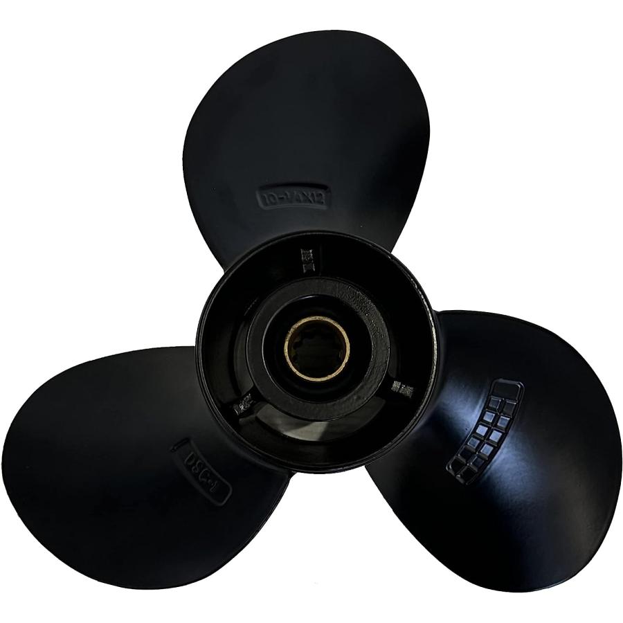 Boat Propeller for Suzuki Outboard Engine 25hp 30hp DF25 DT25 DF30 DT30 10 Tooth Spline 58100-96430-019 10 1/4x12　並行輸入品 Propeller for Suzuki Outboard Engine 25hp 30hp DF25 DT25 DF30 DT30 Tooth Spline