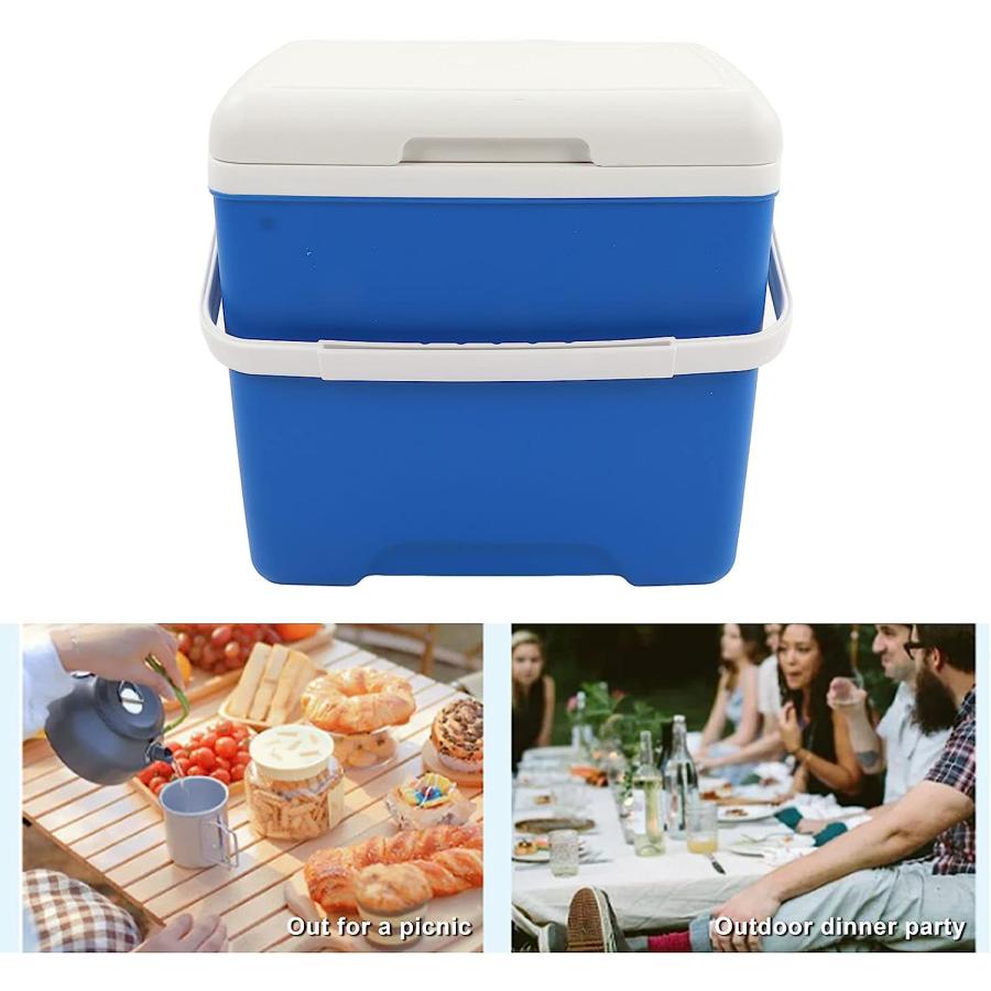 Cooler Box  Widen Handle 76 Hours Refrigerate 13.8L Super Load Bearing Portable Fresh Keeping Box 12 Hours Warm Keeping Thickened Material for Fish｜dep-dreamfactory｜02