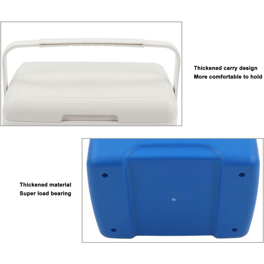 Cooler Box  Widen Handle 76 Hours Refrigerate 13.8L Super Load Bearing Portable Fresh Keeping Box 12 Hours Warm Keeping Thickened Material for Fish｜dep-dreamfactory｜04