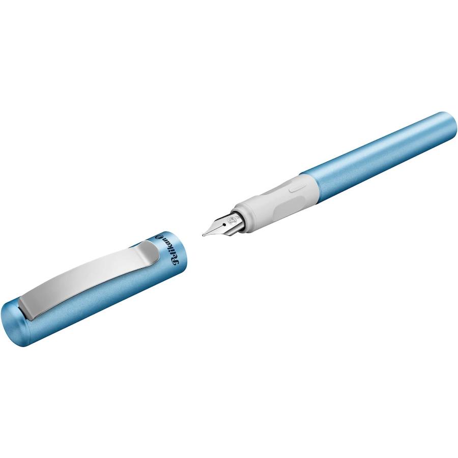 並行輸入品】Pelikan Pina Colada 万年筆 ブルーメタリック 1+1 TP/FS