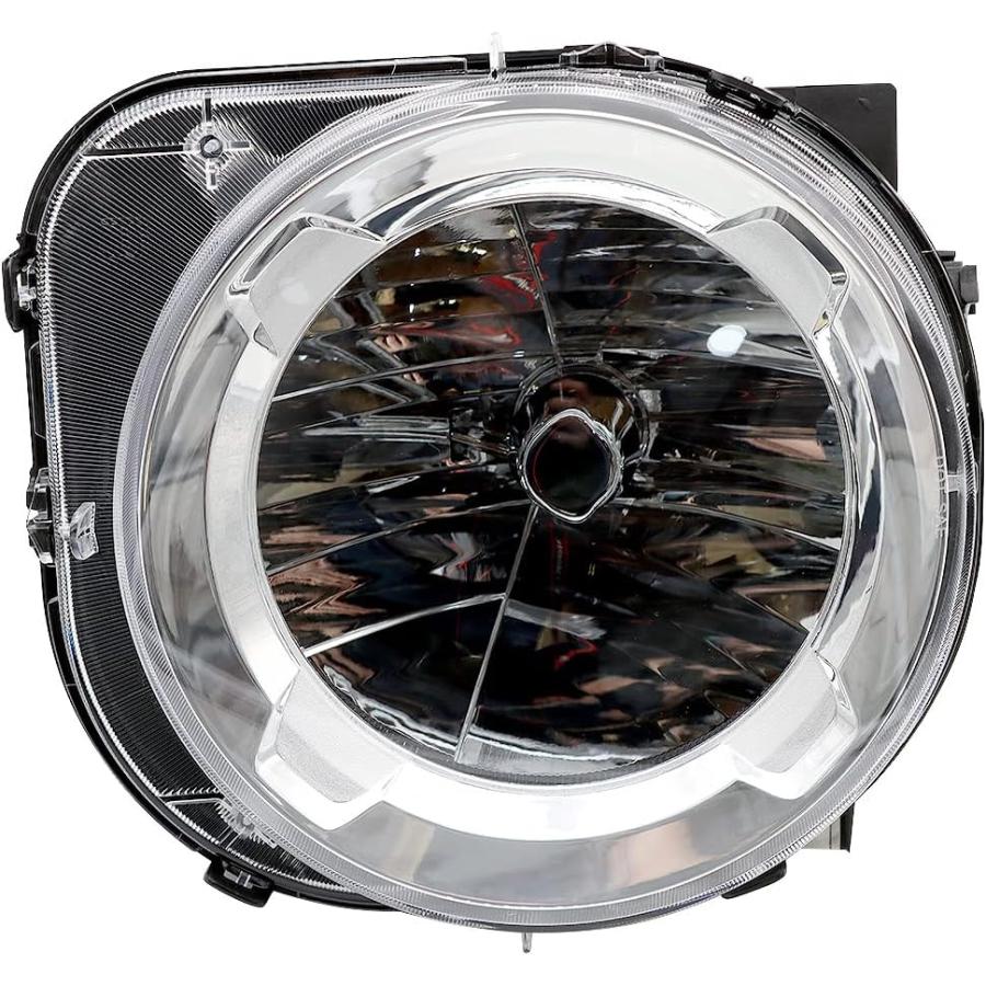 【並行輸入品】LEAVAN ヘッドライトアセンブリ 2015 2016 2017 2018 Jeep Renegade 交換用ヘッドライト ハロゲンラの画像