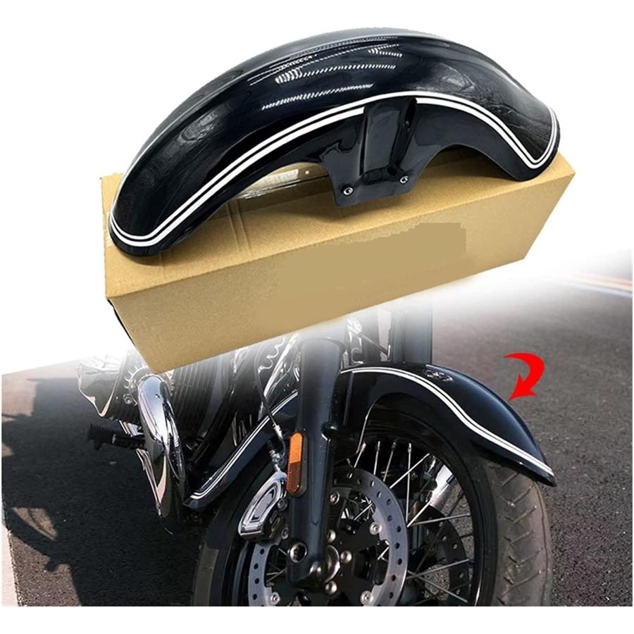 【並行輸入品】PURZI Motorcycle Fender Motorcycle Front Wheel Front Mudguard Splashの画像