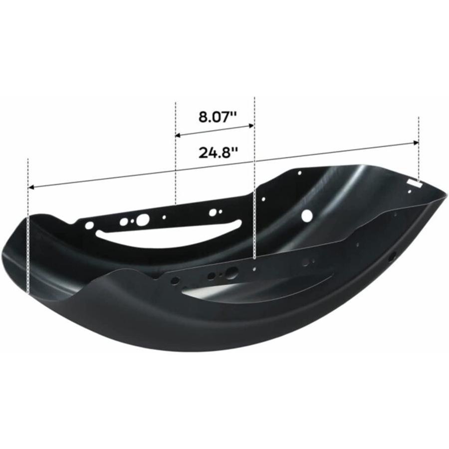 【並行輸入品】PURZI Motorcycle Fender Motorcycle Rear Mudguard Compatible with Harの画像