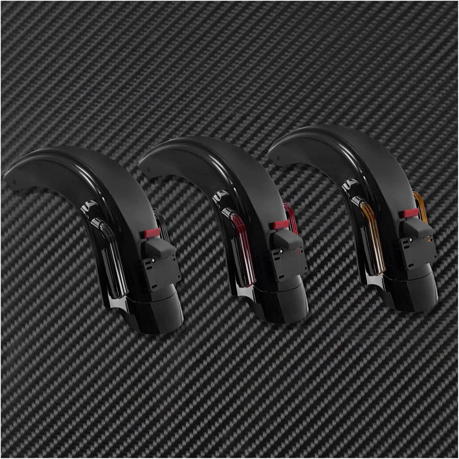 【並行輸入品】PURZI Motorcycle Fender Motorcycle LED CVO Style Rear Mudguard Syste