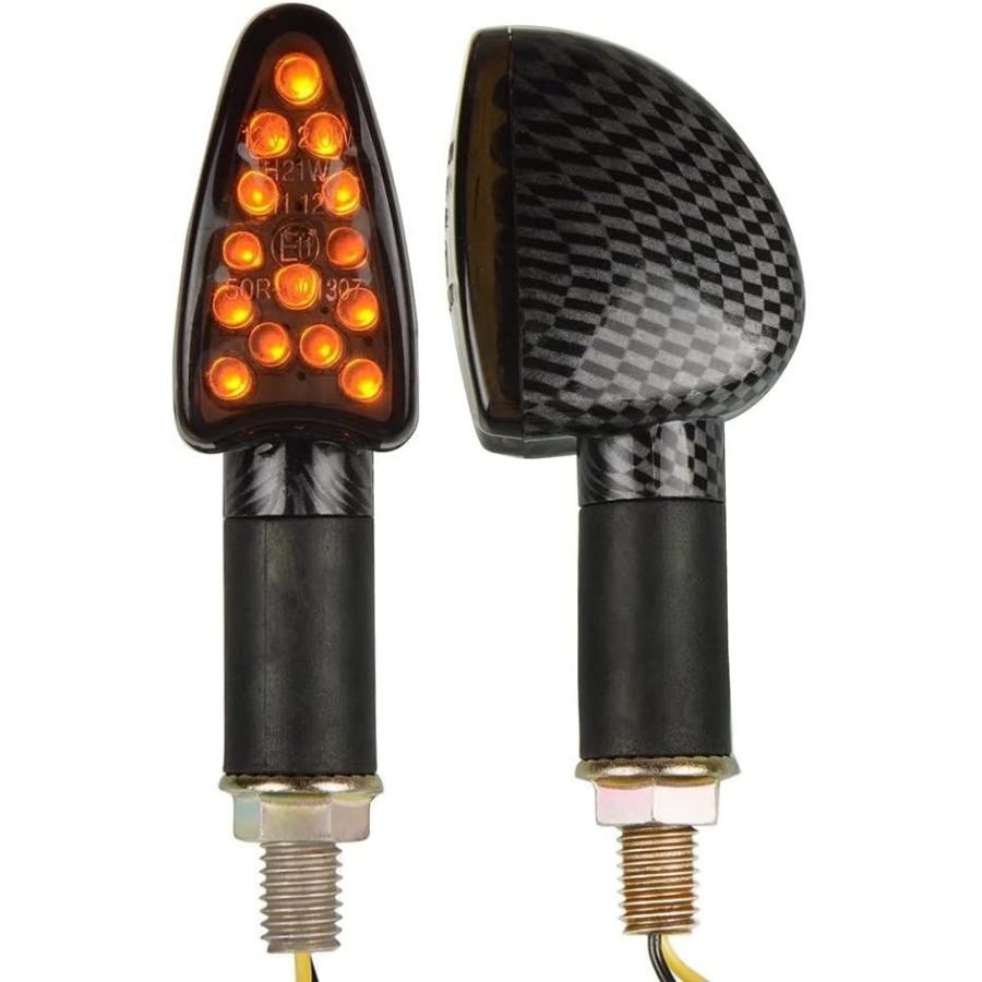 【並行輸入品】JEANCE Motorcycle Turn Signal Motorcycle Flexible Turn Signal Indicaの画像