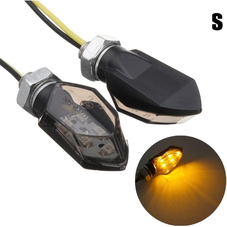 【並行輸入品】JEANCE Motorcycle Turn Signal 2Pcs Universal Motorcycle Turn Signalの画像