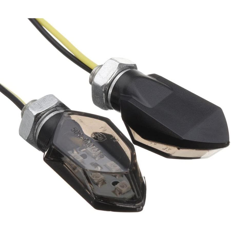 【並行輸入品】JEANCE Motorcycle Turn Signal 2Pcs Universal Motorcycle Turn Signalの画像