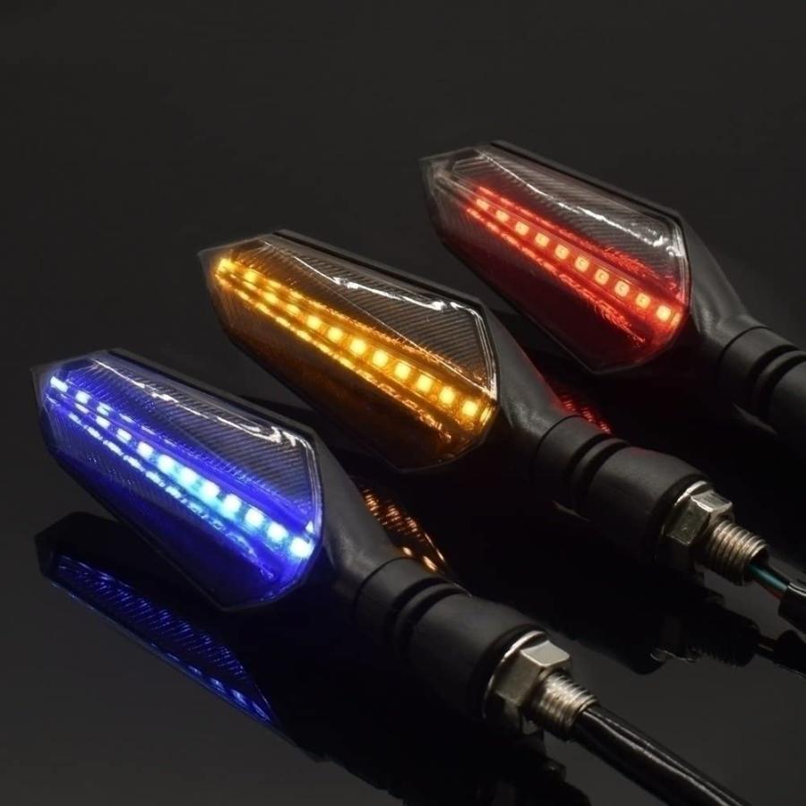 【並行輸入品】BASALE motorcycle turn signal Universal Motorcycle Turn Signal Lampの画像