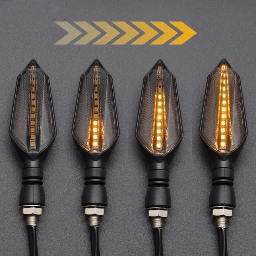 【並行輸入品】BASALE motorcycle turn signal Universal Motorcycle Turn Signal Lampの画像
