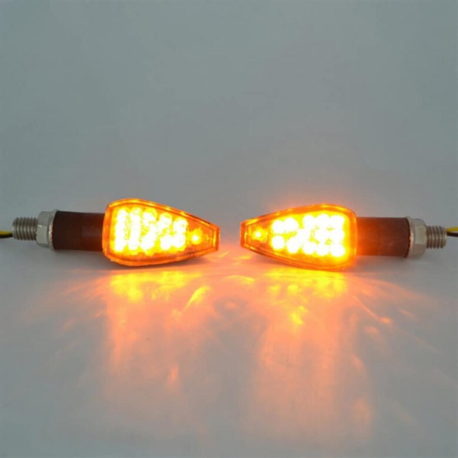 【並行輸入品】turn signal lights 2 PCS Universal Waterproof 12V Motorcycle Turn Siの画像