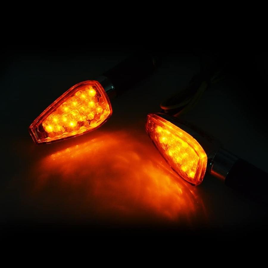 【並行輸入品】turn signal lights Motorcycle Turn Signals Light Stop Signal Tail Flの画像