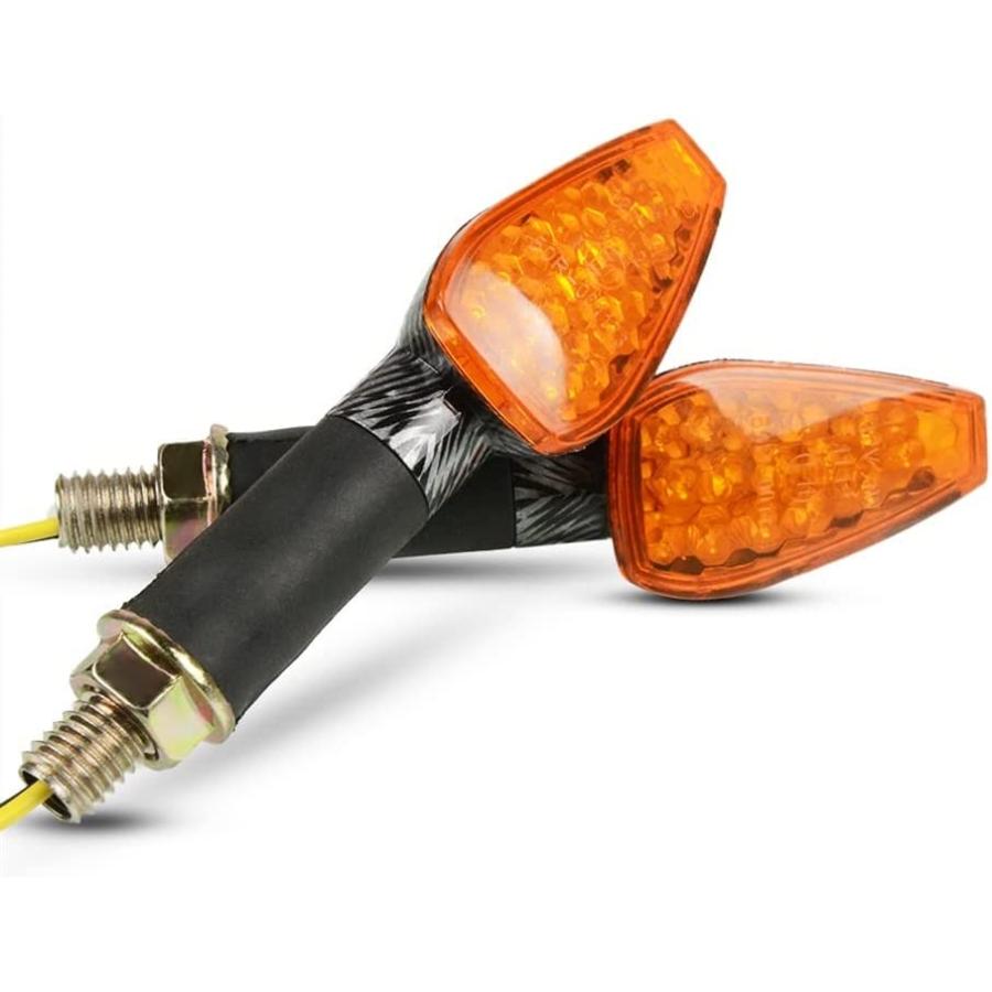 【並行輸入品】turn signal lights Motorcycle Turn Signals Light Stop Signal Tail Flの画像