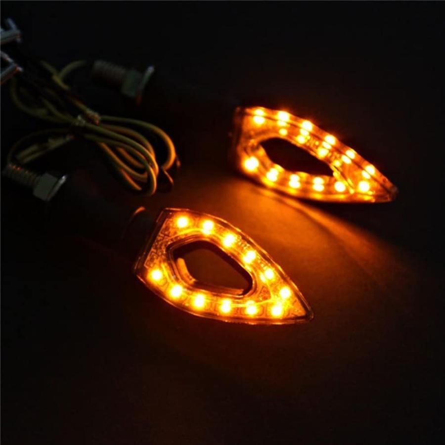 【並行輸入品】KAFARE Motorcycle turn lights 2pc Turn Signal Motorcycle Turn Signalの画像