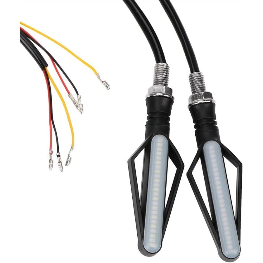 【並行輸入品】KAFARE Motorcycle turn lights 1Pcs 24 Motorcycle Turn Signal Lightsの画像
