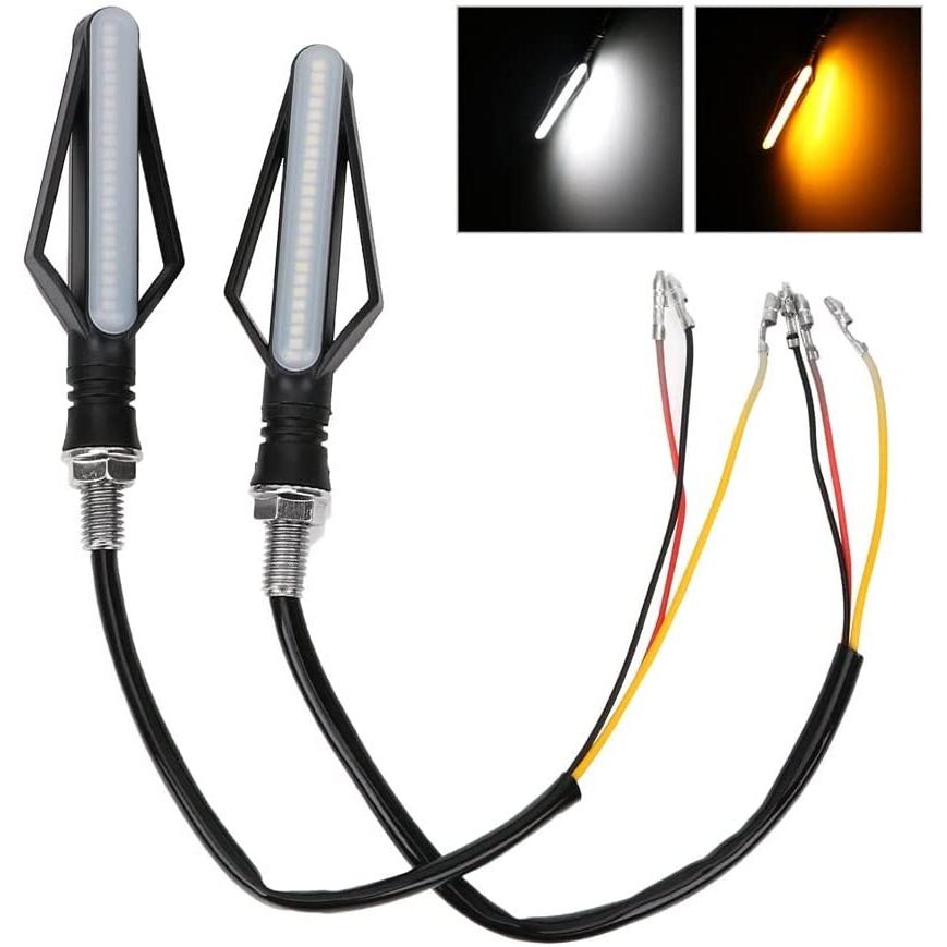 【並行輸入品】KAFARE Motorcycle turn lights 1Pcs 24 Motorcycle Turn Signal Lightsの画像