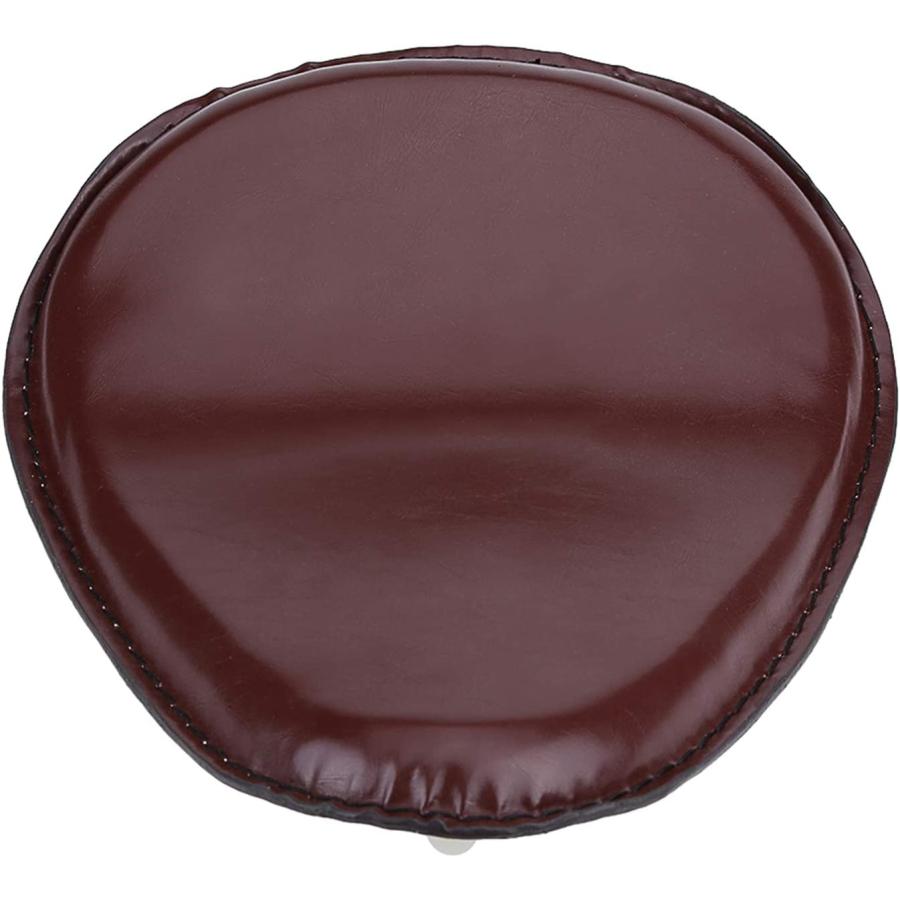 【並行輸入品】GFRGFH 3 inch Motorcycle Leather Solo Seat W/Mount Spring Bracket fo_4
