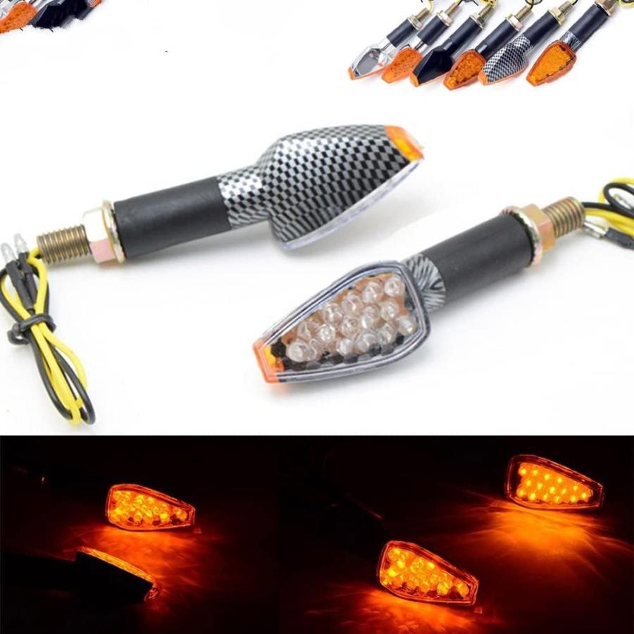 【並行輸入品】KAFARE Motorcycle Turn Lights Motorcycle Turn Signal Light Flexibleの画像
