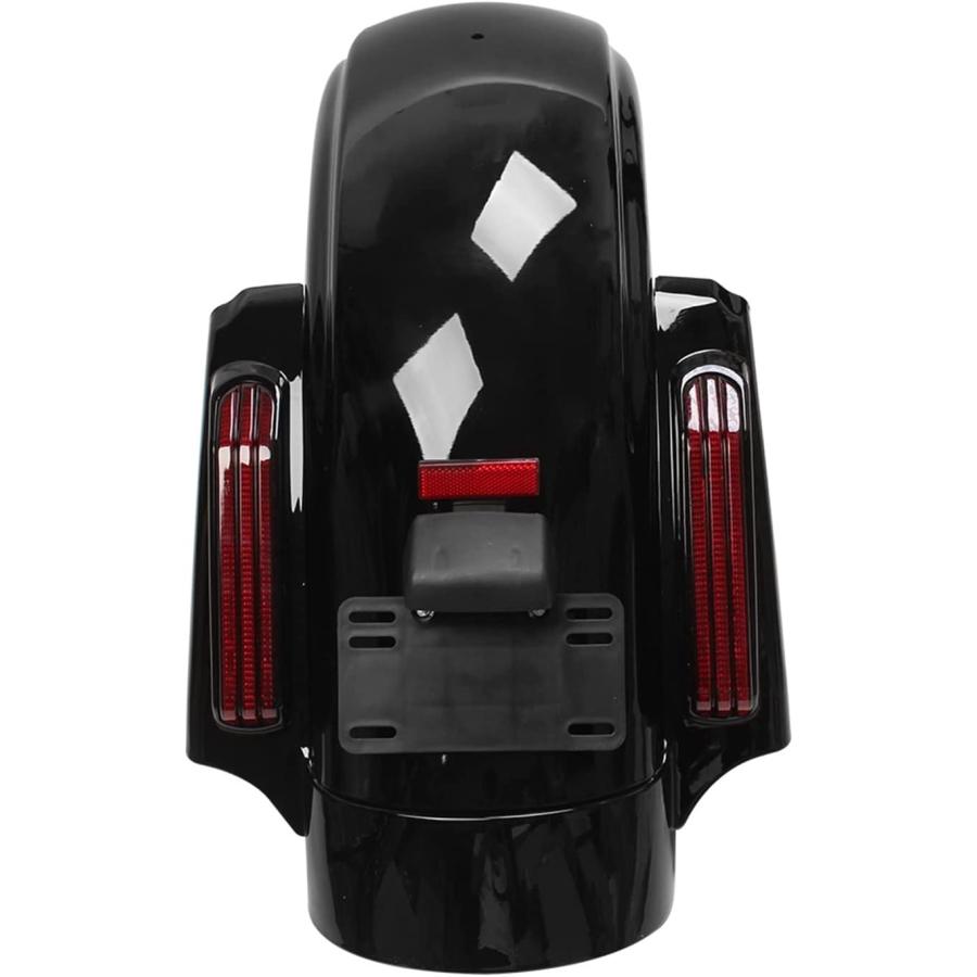 【並行輸入品】PURZI Motorcycle Fender Motorcycle LED Style Rear Mudguard System Exの画像