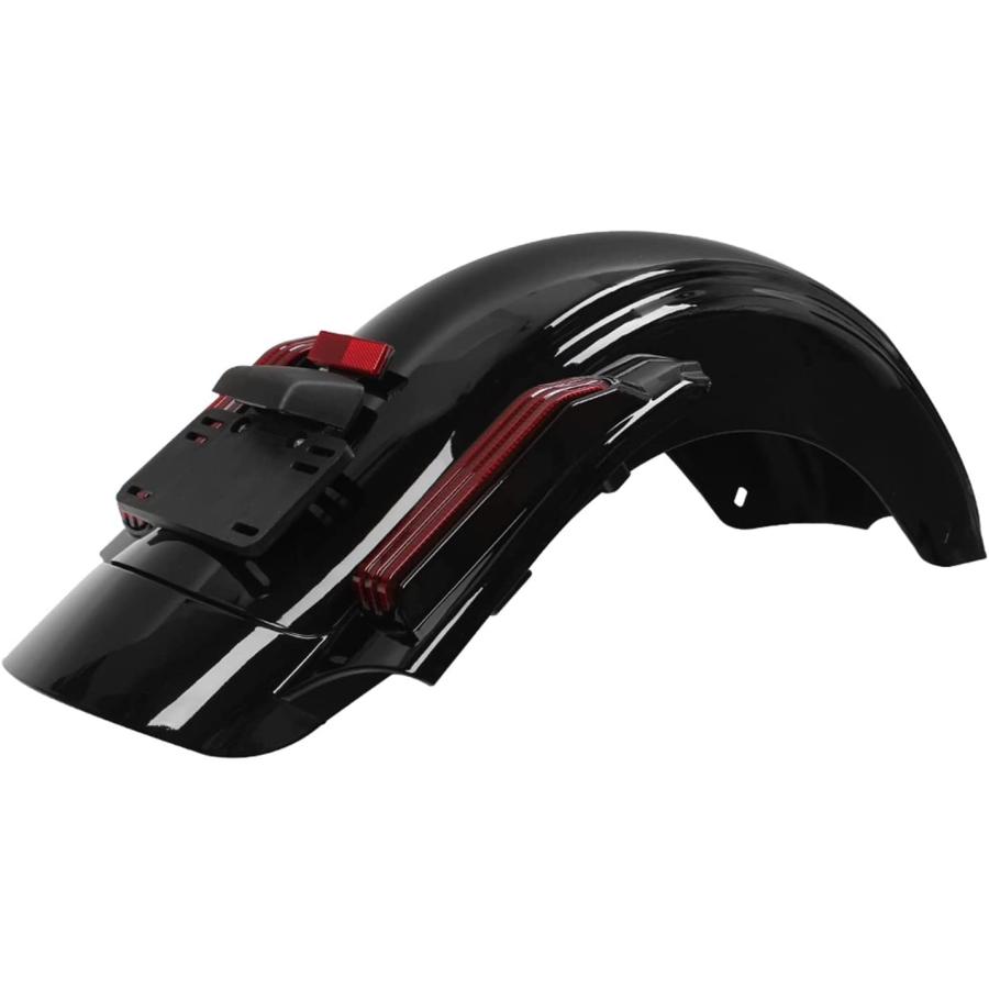 【並行輸入品】PURZI Motorcycle Fender Motorcycle LED Style Rear Mudguard System Exの画像