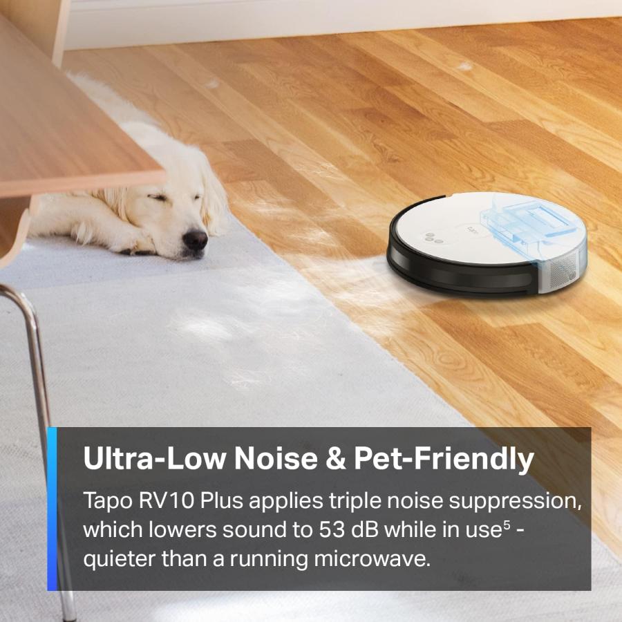 TP-Link Tapo Robot Vacuum and Mop Combo with Self Empty Base  Up to 70-Day Capacity  Self-Charging Robotic Vacuum Cleaner Hard Floors Good for pet｜dep-dreamfactory｜06