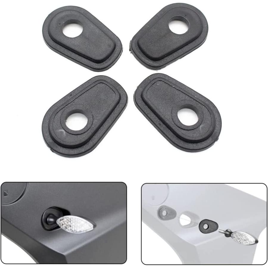 【並行輸入品】ACZMTPJ Motorcycle Indicators Light Turn Signal Spacers Adapters Spaの画像