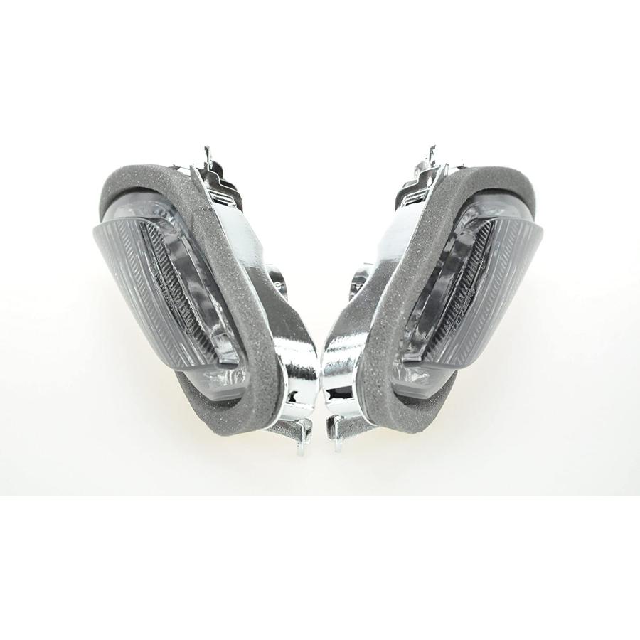 【並行輸入品】Motorcycle Front Indicators Turn Signal Smoke Lens For Honda 2003-20の画像