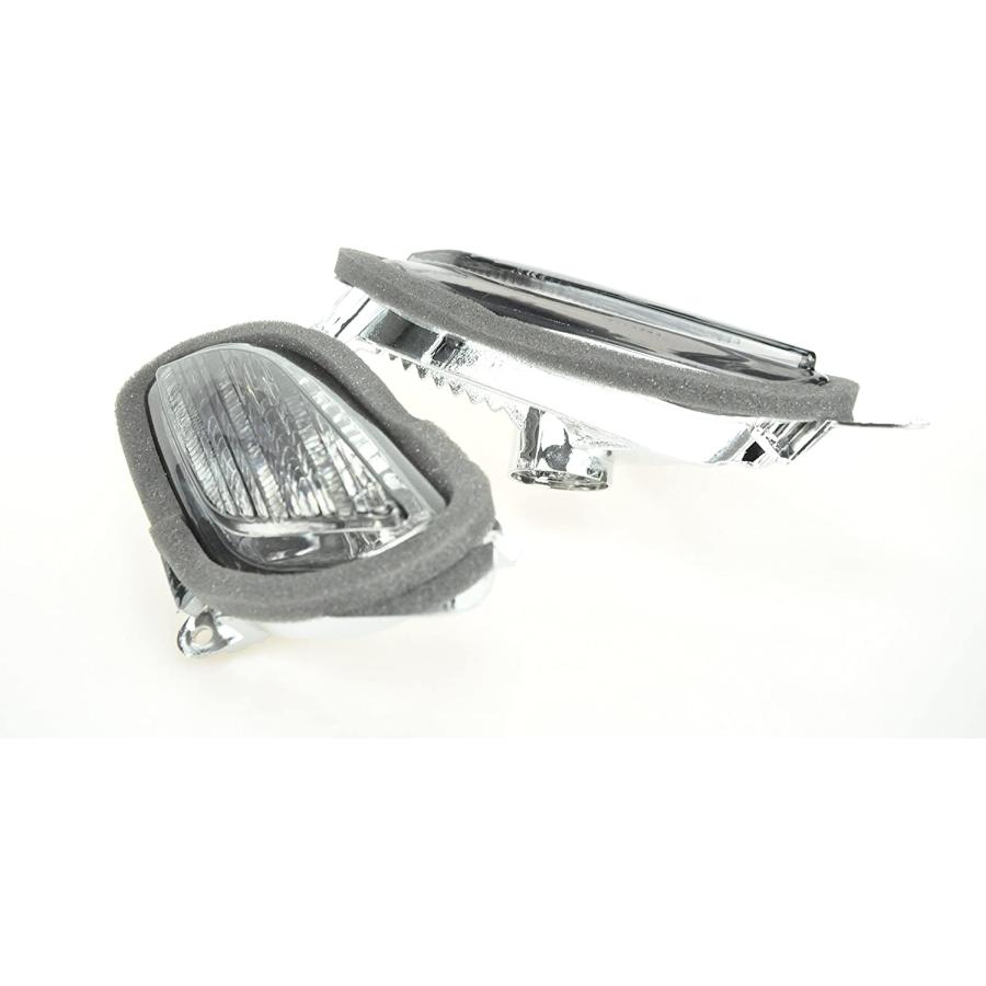 【並行輸入品】Motorcycle Front Indicators Turn Signal Smoke Lens For Honda 2003-20の画像