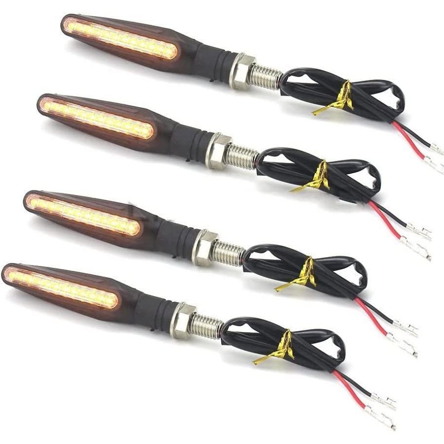 【並行輸入品】KAFARE Motorcycle turn lights 4PCS Universal Motorcycle Turn Signalの画像