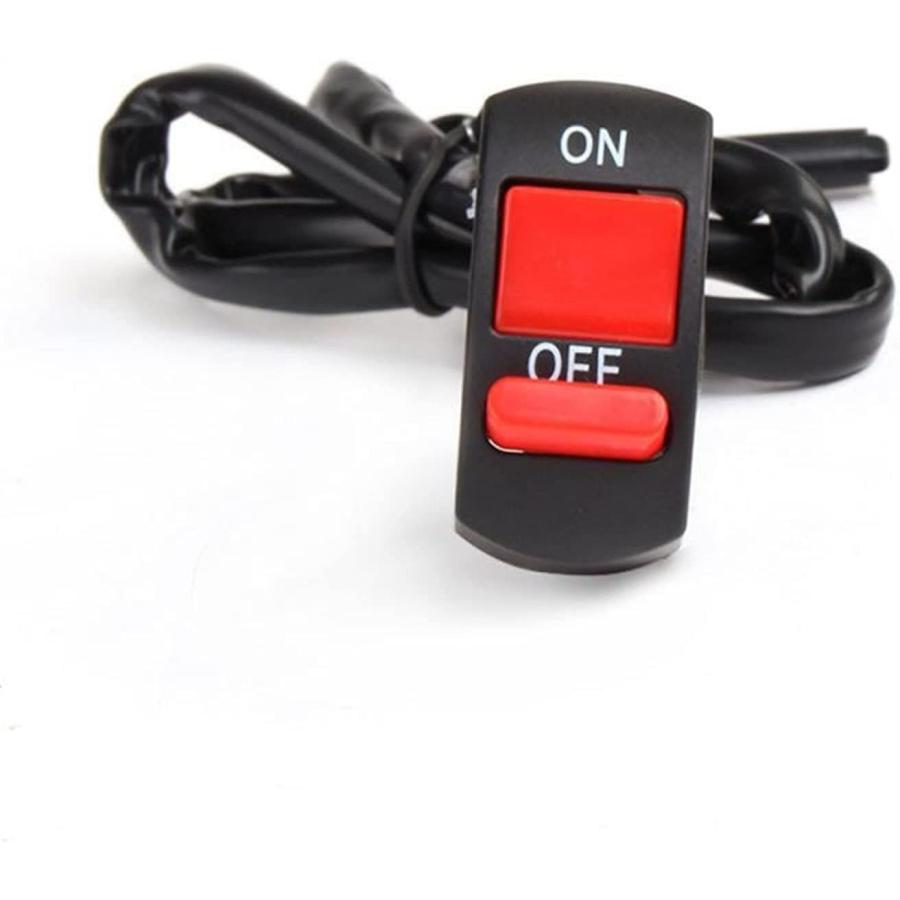 Handlebar Switch Motorcycle Flashing Universal Moto Light ON Off Button ...