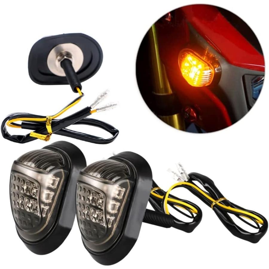 【並行輸入品】JEANCE Motorcycle Turn Signal 1 Pair for Hon\u0026da Grom MSX125 MSX 125の画像
