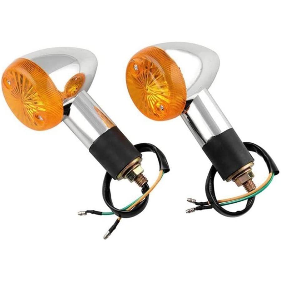 turn signal lights 2pcs For Suzuki For Kawasaki For H&onda Shadow VT