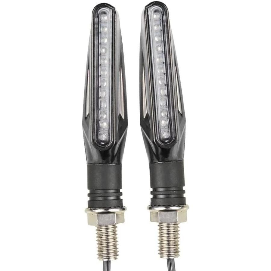 【並行輸入品】JEANCE Motorcycle Turn Signal 4pcs Motorcycle High Bright Amber Turnの画像