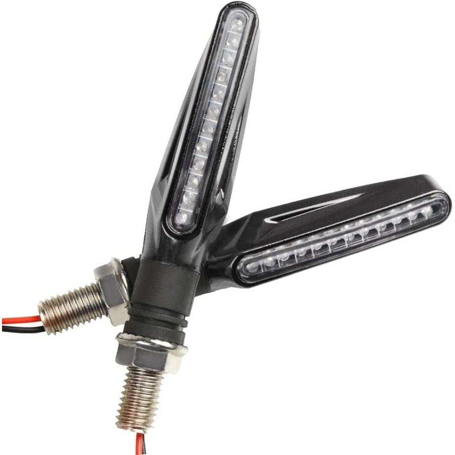 【並行輸入品】KAFARE Motorcycle turn lights 4pcs Motorcycle High Bright Amber Turnの画像
