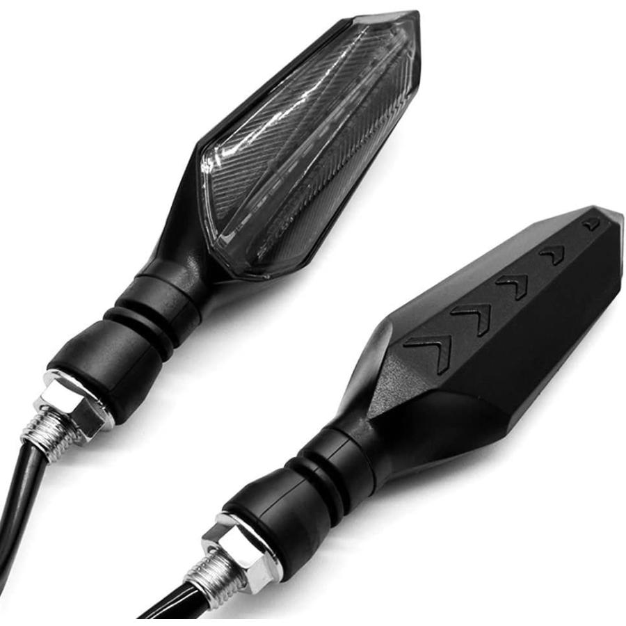 【並行輸入品】Motorcycle turn lights Universal Motorcycle Turn Signal Lights Indicの画像