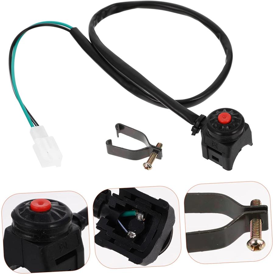 【並行輸入品】FAVOMOTO Switch Bike Speaker Motorcycle Horn Bike Kill Switch Motorcの画像