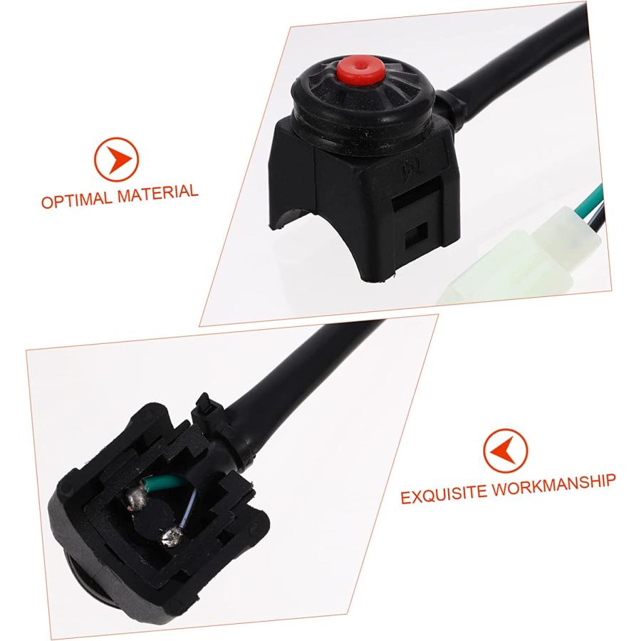 【並行輸入品】FAVOMOTO Switch Bike Speaker Motorcycle Horn Bike Kill Switch Motorcの画像