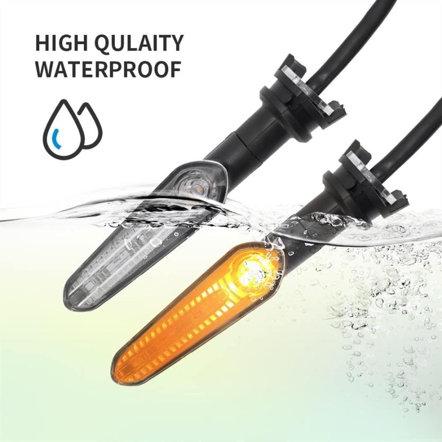 【並行輸入品】Motorcycle turn lights Turn Signal Light For YAMAHA MT07 MT03 MT09 T_3