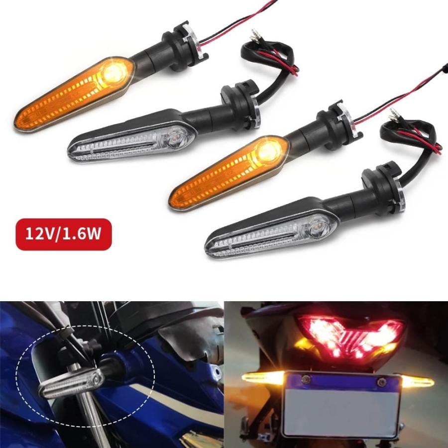 【並行輸入品】Motorcycle turn lights Turn Signal Light For YAMAHA MT07 MT03 MT09 T_5