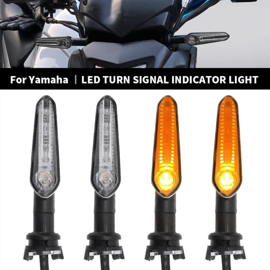 【並行輸入品】Motorcycle turn lights Turn Signal Light For YAMAHA MT07 MT03 MT09 T_6