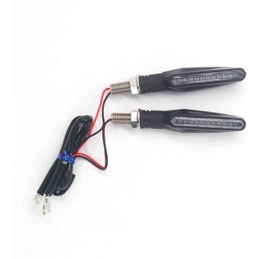 【並行輸入品】Motorcycle turn lights 4PCS Motorcycle Turn Signal Lights Amber Flasの画像