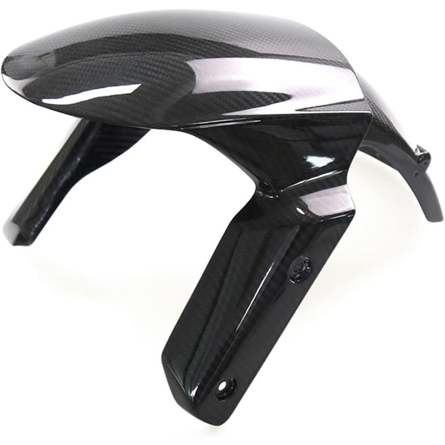 【並行輸入品】Motorcycle Fender Carbon Fiber Motorcycle Parts Front Mudguard Compa_3